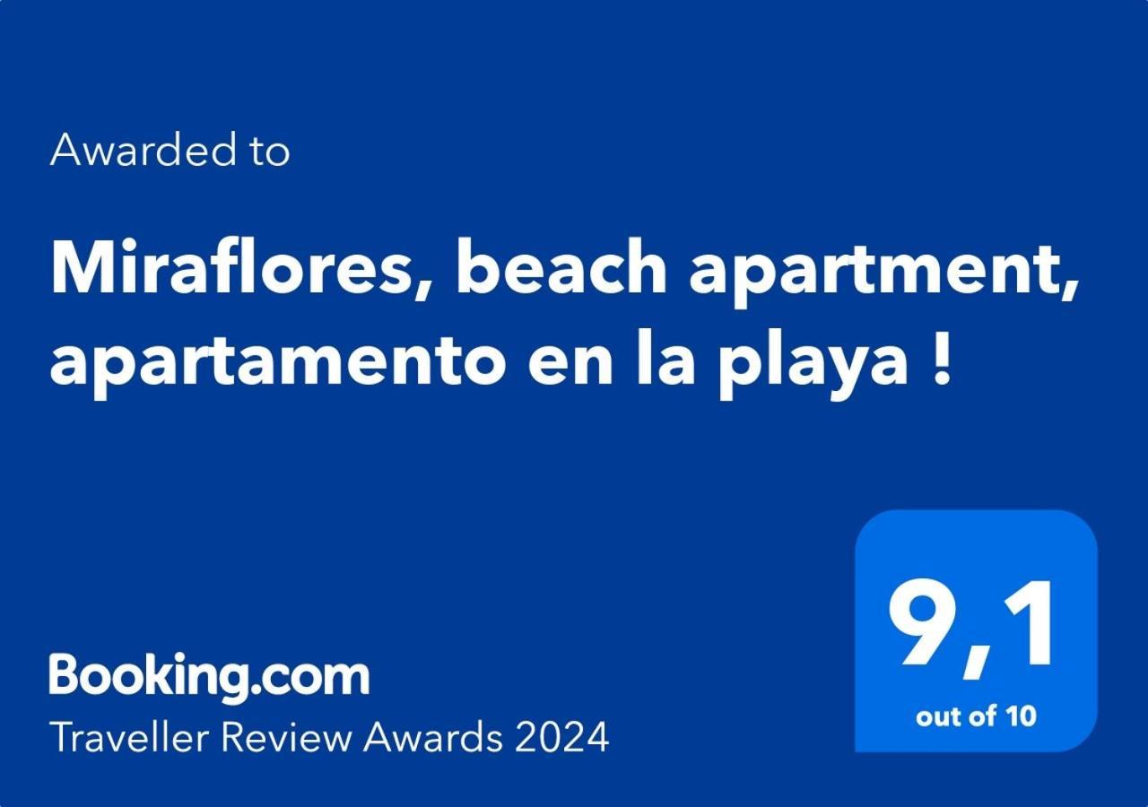 Miraflores, Beach Apartment, Apartamento En La Playa ! ラ・カラ・デ・ミハス エクステリア 写真